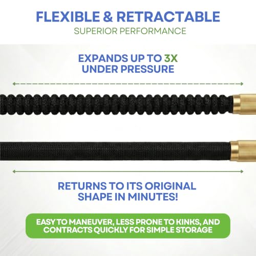 XpandaHose 100ft Expandable Garden Hose (100 Foot)