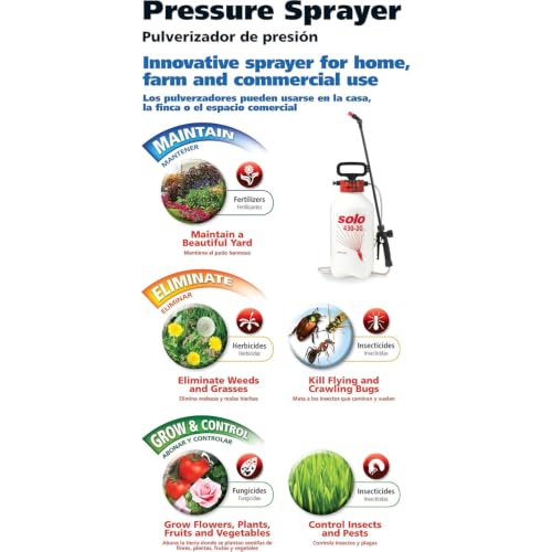 430-2G 2-Gallon Handheld Sprayer with Viton® Seals in Key Locations (256 Fl Oz)