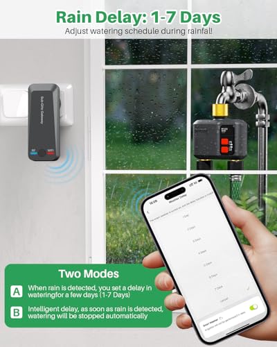 WiFi Sprinkler Timer 2 Zone (2 Zone Brass Inlet & Outlet)