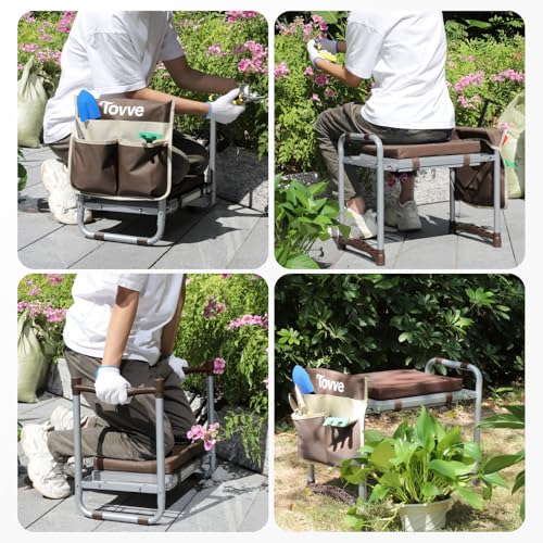 Foldable Garden Kneeler and Seat