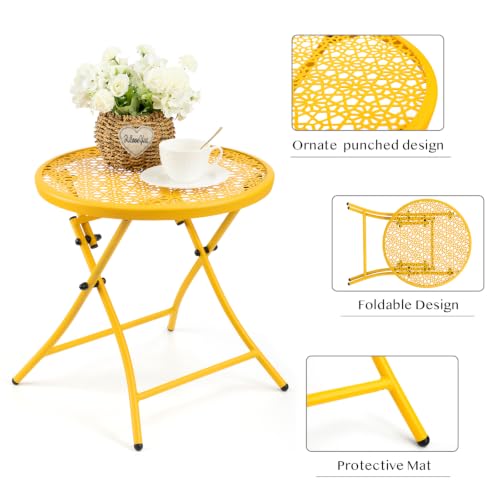 Folding Outdoor Side Table