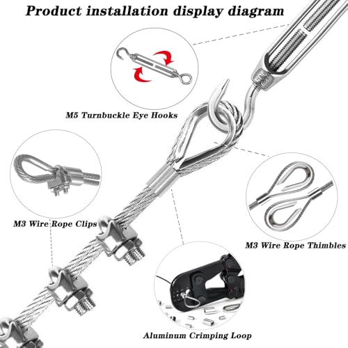 1 8" Wire Rope Kit