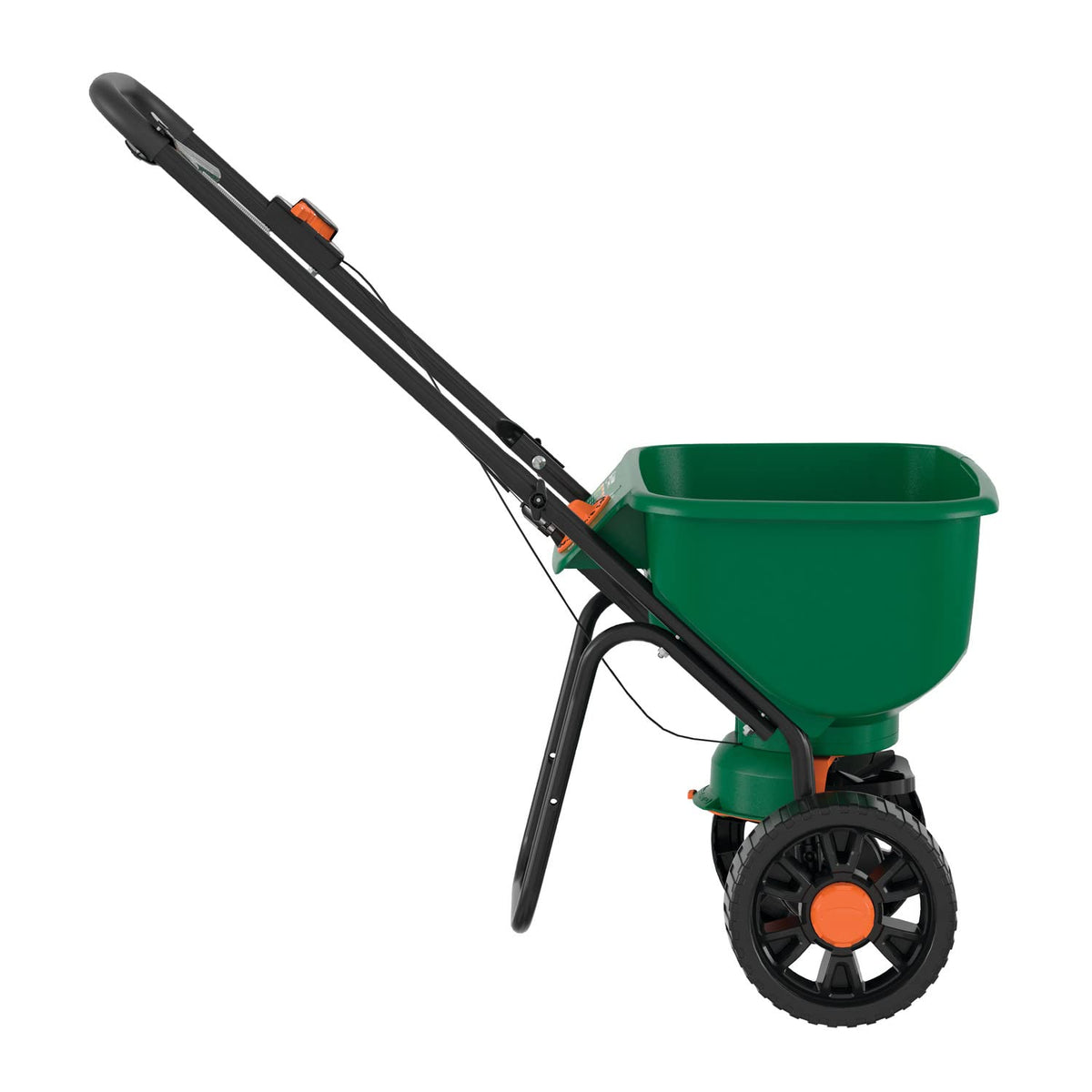 Turf Builder EdgeGuard DLX Broadcast Spreader for Seed