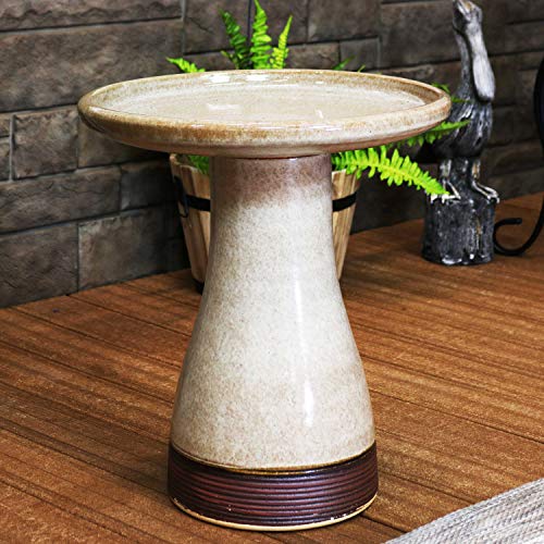 Sunnydaze Bird Bath for Outside
