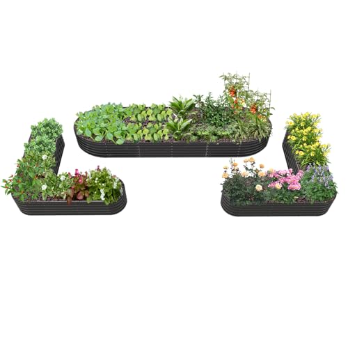 Anleolife 3 Bed Oval & Heart (3 Count)