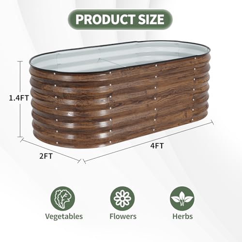 Galvanized Raised Garden Bed Outdoor