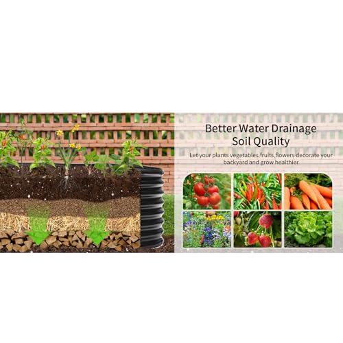 24“ Tall Galvanized Raised Garden Bed Kit