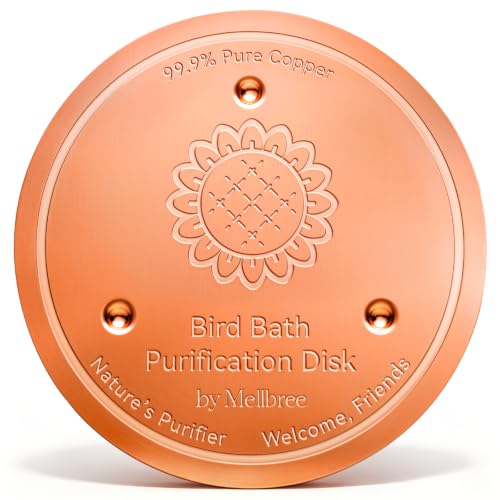 Bird Bath Copper Disc (Copper Sunflower)