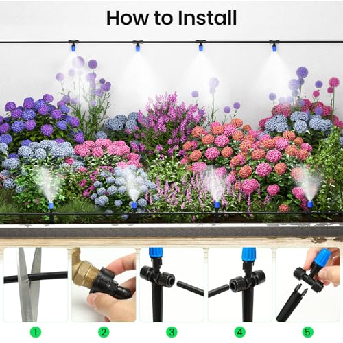 65FT Drip Irrigation System
