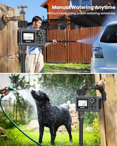 2 PCS Water Timer for Outdoor Garden Hose (2 Count)