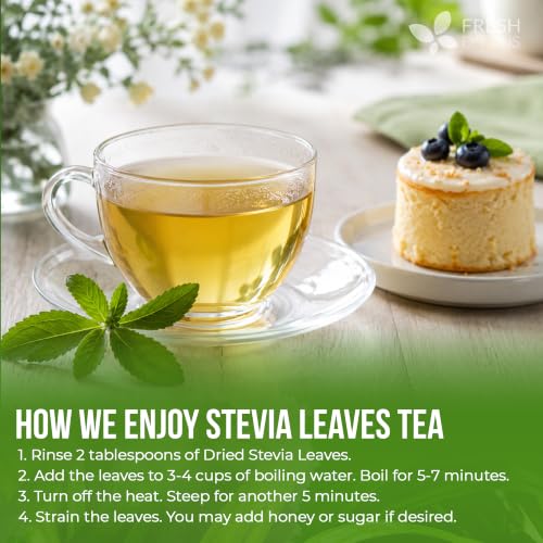 300+ Stevia Leaves (300 Count (Pack of 1))