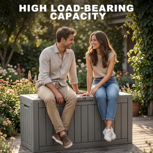 150 Gallon Deck Box (Grey / 151 Gallon)