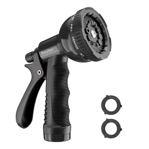 Garden Hose Nozzle Sprayer (Black)