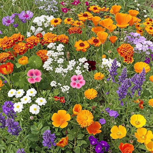 Low Growing Bulk Wildflower Seeds (16 Ounce)