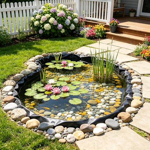 2 Pcs Pond Liner Repair Kit (Pond Liner Repair-10 inch x 10 inch)