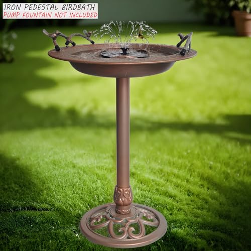 Metal Bird Bath