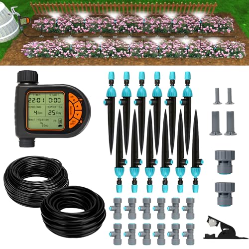 Drip Irrigation System with Sprinkler Timer 1