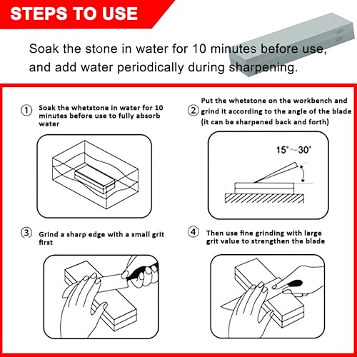 Knife Sharpening Stone 400 (400/1000)