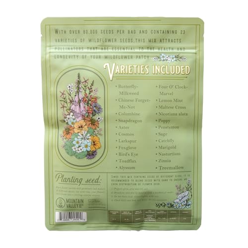 Mountain Valley Seed Co Wildflower Seeds Bulk