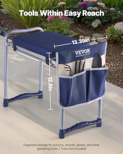 Large Folding Garden Kneeler and Seat Heavy Duty