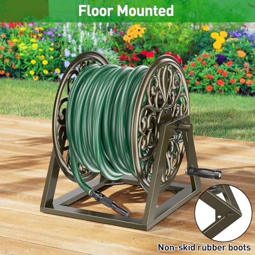 Wall Floor Mount Hose Reel