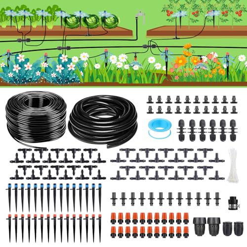 256FT Automatic Drip Irrigation System Kit