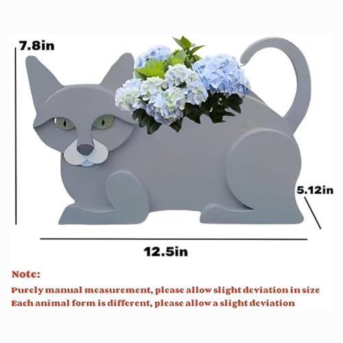 British Short Cat Planter Pots