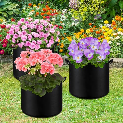 6 Pack 10 Gallon Grow Bags (6 Count)