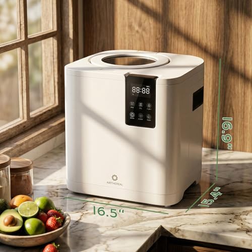 R800 Lite 5L Electric Kitchen Composter (White)