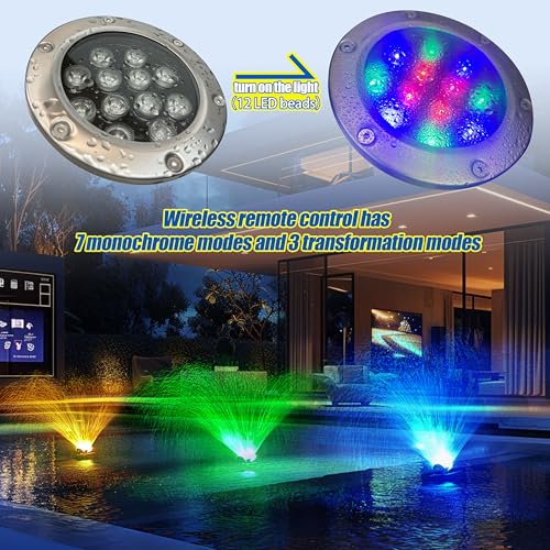 RGB Pond Fountain Aerator