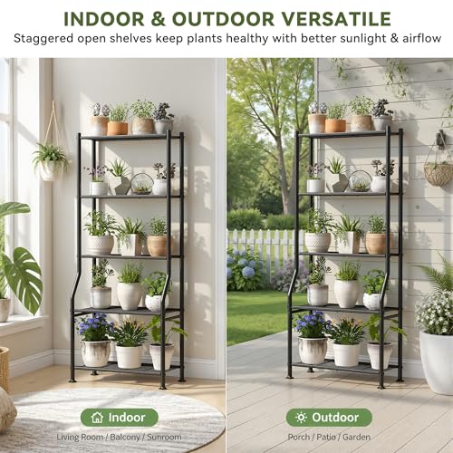 5 Tier Plant Stand Indoor Outdoor