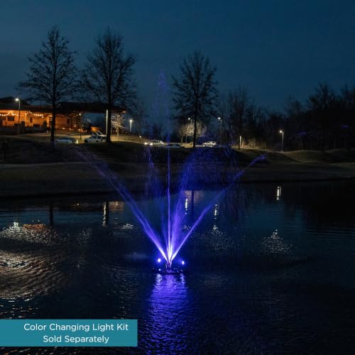 3 4 HP Floating Fountain & Aerator for Ponds and Lakes with 200 ft Cord