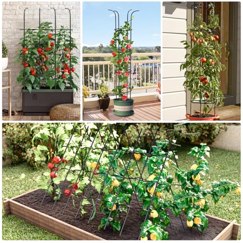 Tower Obelisk Garden Trellis for Climbing Plant (192cm)
