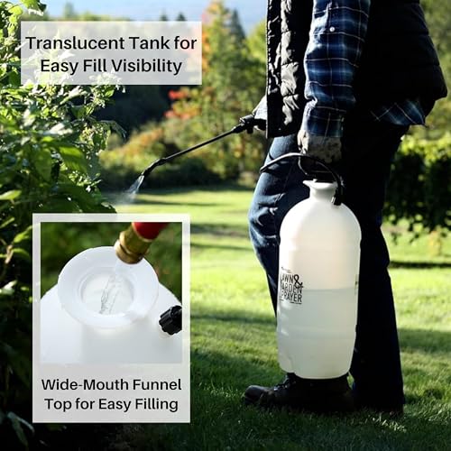 2 Gallon Lawn & Garden Sprayer (256 Fl Oz)