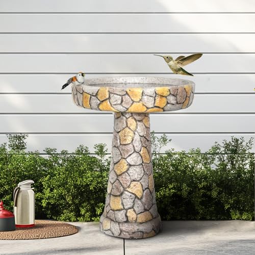 Stone Like Outdoor Bird Bath