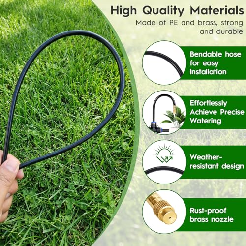 100FT 360° Adjustable Drip Irrigation System (100 FT)