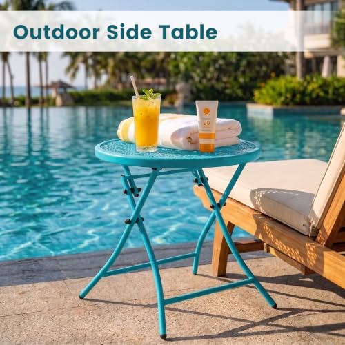 Folding Outdoor Side Table