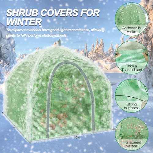 36″*36″*35.5″ Mini Greenhouse Winter Plant Warm Covers (2 Count)