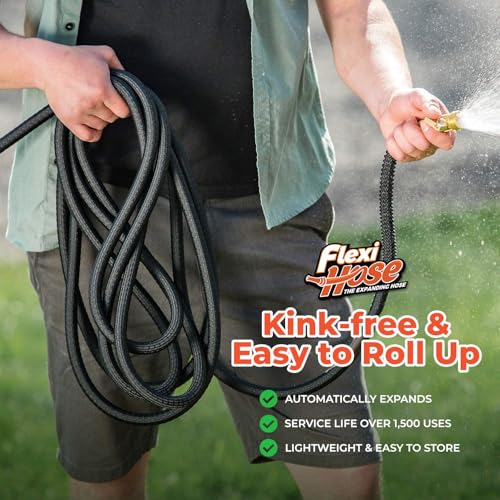 Lightweight Expandable Garden Hose (100 Foot)