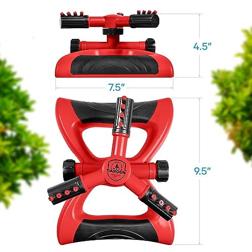 Rotating Lawn Sprinkler for Yard & Kids