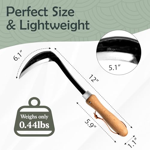 Japanese Hand Weeding Sickle