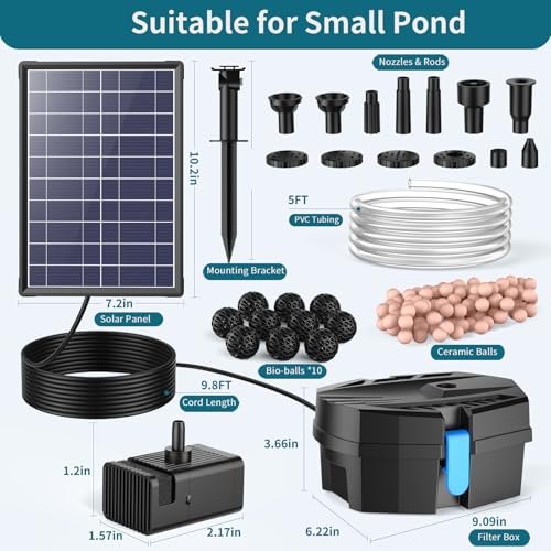 8W Solar Pond Filter Built (8W Solar Pond Filter)