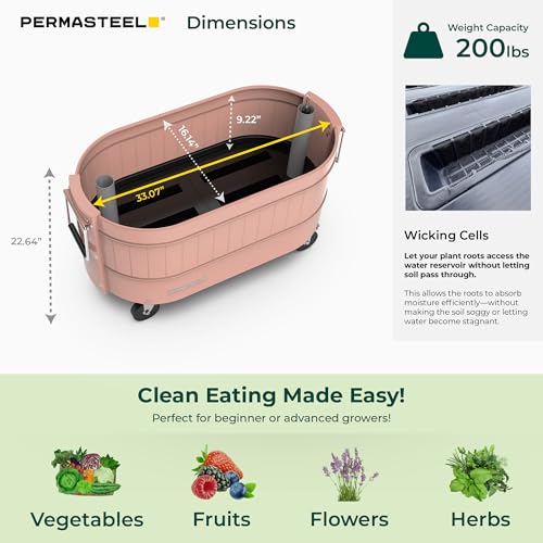 Self Watering Garden Bed