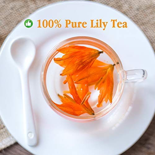 100% Pure Lily Tea 百合花茶