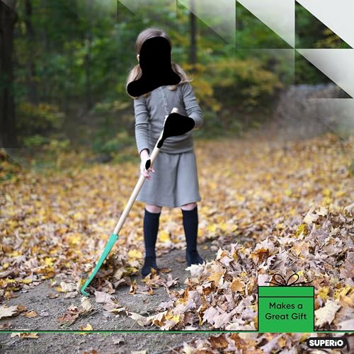 Kids Leaf Rake (Green)
