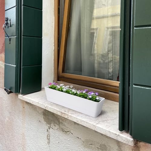 Long Window Boxes Planters (6Packs/16x3.8in)