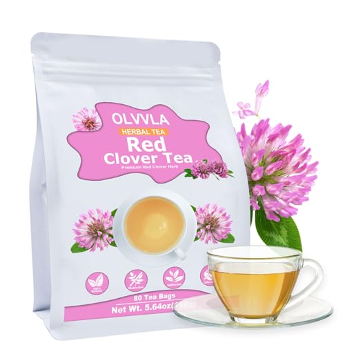 Red Clover Tea Bags (80 Count (Pack of 1))