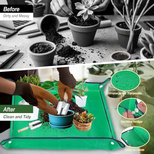 Gardening Tool Set with Tote Bag Heavy (9 Count)