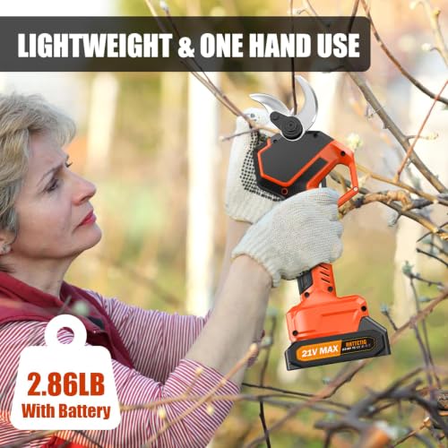 Electric Pruning Shears (Orange)