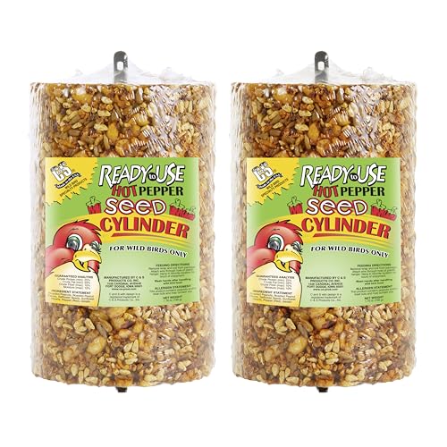 Ready to Use Hot Pepper Bird Seed Cylinder (35.5 Ounce)